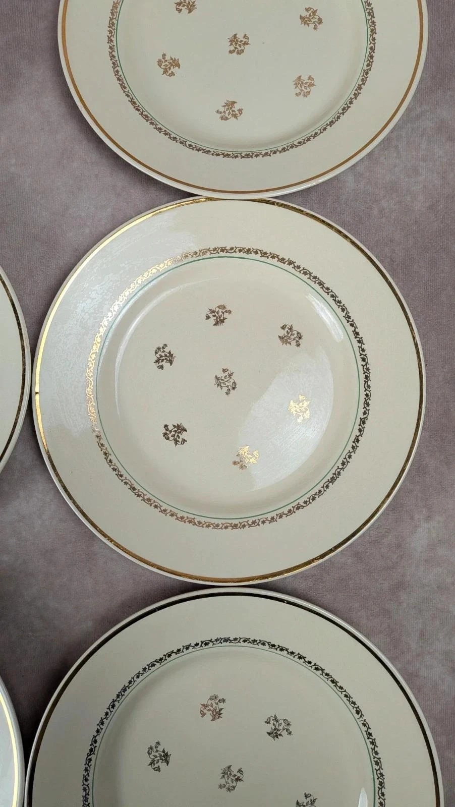 Lot de 6 assiettes plates Gien – photo 7